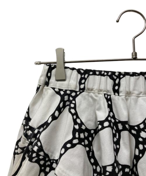 COMME des GARCONS（コムデギャルソン）COMME des GARCONS (コムデギャルソン) 11SS サルエルパンツ ホワイト×ブラック サイズ:SIZE XSの古着・服飾アイテム