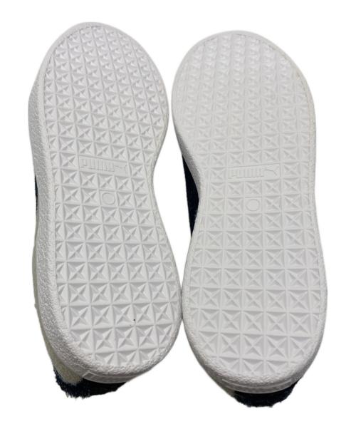 PUMA（プーマ）PUMA (プーマ) FLAGSTUFF (フラグスタフ) atmos (アトモス) 別注 PUMA SUEDE VTG MIJ ネイビー×ホワイト サイズ:SIZE 29cmの古着・服飾アイテム