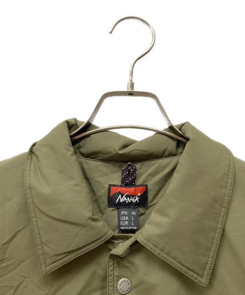 NANGA（ナンガ）NANGA (ナンガ) WARM COACH JACKET オリーブ サイズ:SIZE XL 未使用品の古着・服飾アイテム