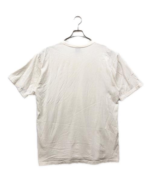 stussy（ステューシー）stussy (ステューシー) コンパスロゴTシャツ ホワイト サイズ:Lの古着・服飾アイテム