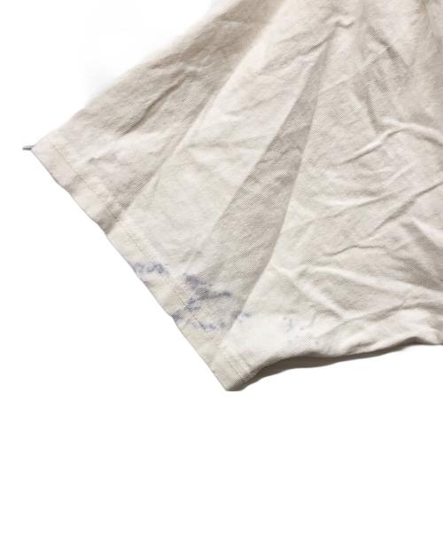 stussy（ステューシー）stussy (ステューシー) コンパスロゴTシャツ ホワイト サイズ:Lの古着・服飾アイテム