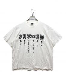 stussy（ステューシー）の古着「UNIVERSE Tシャツ」｜ホワイト
