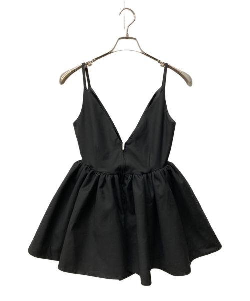 Bibiy.（ビビィ）Bibiy. (ビビィ) ALEXA FLOWER ROMPERS ブラック サイズ:SIZE Freeの古着・服飾アイテム