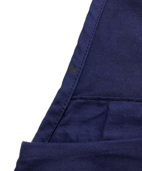 A ST. MICHEL（A ST. MICHEL）A ST. MICHEL (A ST. MICHEL) モールスキンオーバーオール ブルー サイズ:48の古着・服飾アイテム