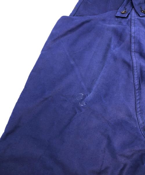 A ST. MICHEL（A ST. MICHEL）A ST. MICHEL (A ST. MICHEL) モールスキンオーバーオール ブルー サイズ:48の古着・服飾アイテム