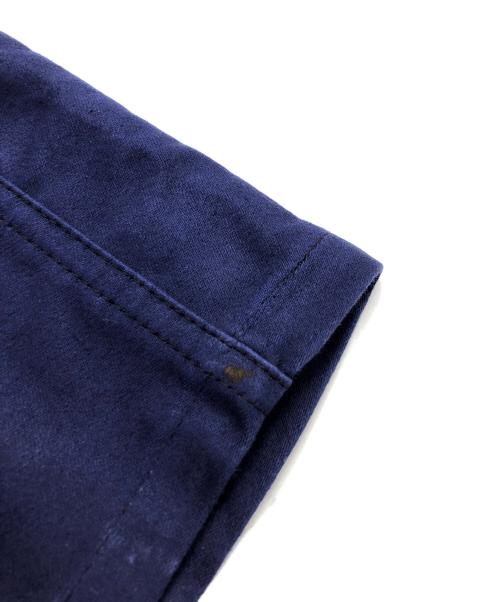 A ST. MICHEL（A ST. MICHEL）A ST. MICHEL (A ST. MICHEL) モールスキンオーバーオール ブルー サイズ:48の古着・服飾アイテム