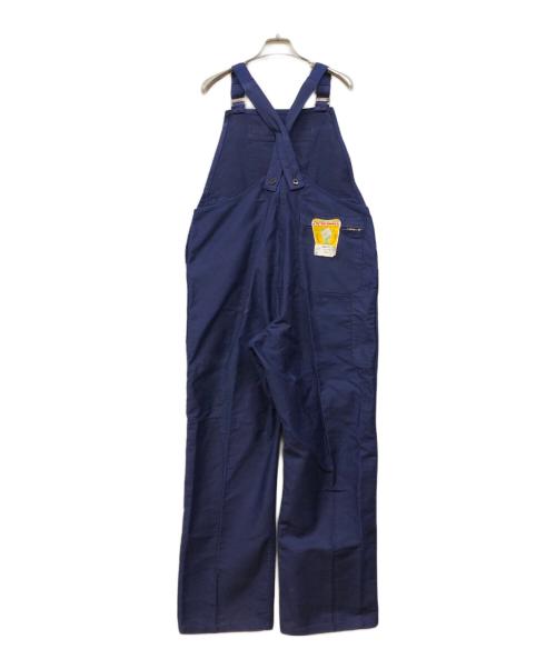A ST. MICHEL（A ST. MICHEL）A ST. MICHEL (A ST. MICHEL) モールスキンオーバーオール ブルー サイズ:48の古着・服飾アイテム