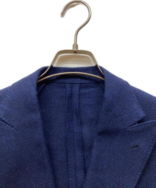 LARDINI（ラルディーニ）LARDINI (ラルディーニ) 銀ボタンダブルテーラードジャケット ネイビー サイズ:SIZE 48の古着・服飾アイテム