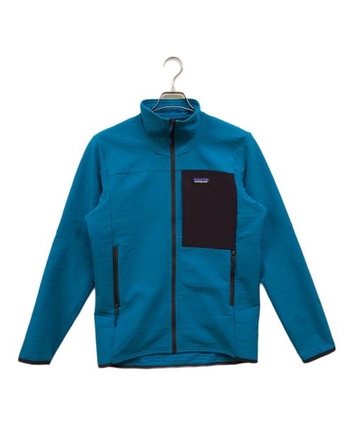Patagonia（パタゴニア）Patagonia (パタゴニア) R2 テックフェイス ジャケット ブラウン×ブルー サイズ:Sの古着・服飾アイテム