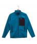 Patagonia（パタゴニア）の古着「R2 テックフェイス ジャケット」｜ブラウン×ブルー