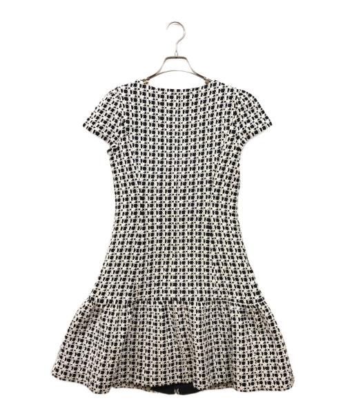 M'S GRACY（エムズグレイシー）M'S GRACY (エムズグレイシー) ジップアップワンピース ホワイト サイズ:38の古着・服飾アイテム