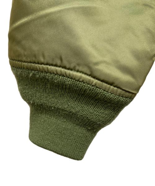 ALPHA INDUSTRIES（アルファインダストリーズ）ALPHA INDUSTRIES (アルファインダストリーズ) MA-1 フライトジャケット オリーブ サイズ:Mの古着・服飾アイテム