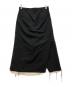 sulvam (サルバム) BED J.W. FORD (ベッドフォード) 再構築ワイドパンツ ブラック：9000円