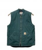Carhartt WIPカーハート ワークインプログレス）の古着「VEST」｜グリーン