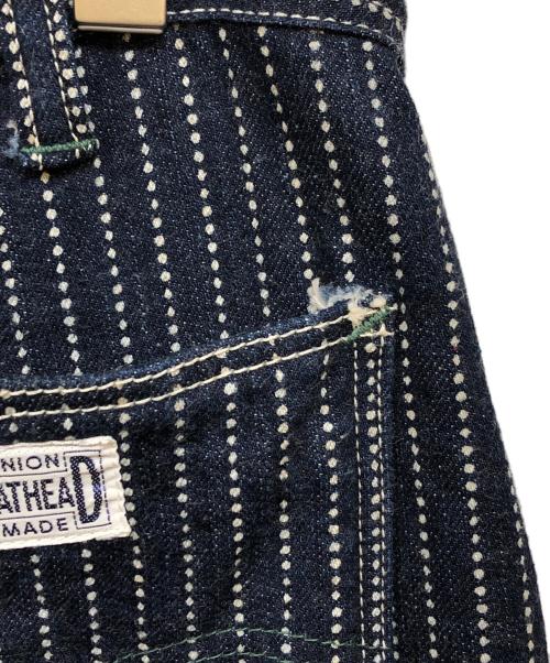 THE FLAT HEAD（ザ・フラットヘッド）THE FLAT HEAD (ザ・フラットヘッド) ウォバッシュ ペインターパンツ インディゴ サイズ:31の古着・服飾アイテム