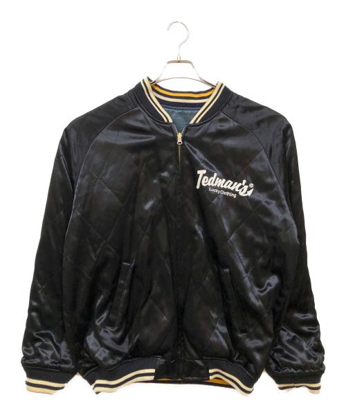 TED COMPANY（テッドカンパニー）TED COMPANY (テッドカンパニー) スカジャン ブラック×ブルー サイズ:44の古着・服飾アイテム