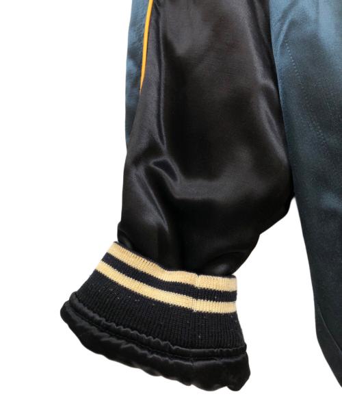 TED COMPANY（テッドカンパニー）TED COMPANY (テッドカンパニー) スカジャン ブラック×ブルー サイズ:44の古着・服飾アイテム