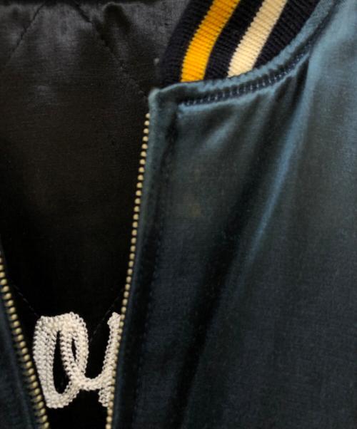 TED COMPANY（テッドカンパニー）TED COMPANY (テッドカンパニー) スカジャン ブラック×ブルー サイズ:44の古着・服飾アイテム