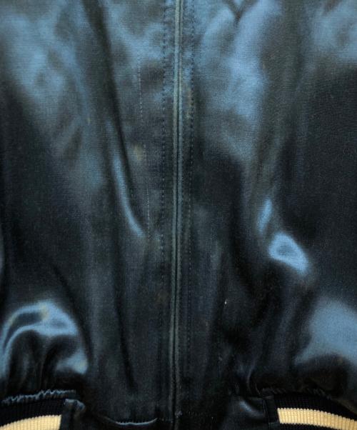 TED COMPANY（テッドカンパニー）TED COMPANY (テッドカンパニー) スカジャン ブラック×ブルー サイズ:44の古着・服飾アイテム