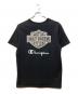 Champion (チャンピオン) HARLEY-DAVIDSON (ハーレーダビッドソン) ファナティックTシャツ ブラック サイズ:L：6000円