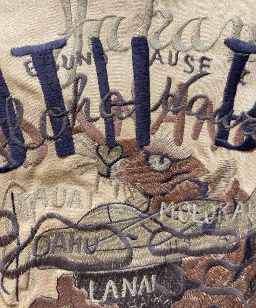 doublet（ダブレット）doublet (ダブレット) オーガニック カオス スーベニアジャケット ホワイト×ベージュ サイズ:Mの古着・服飾アイテム