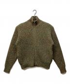 COGNOMENコグノーメン）の古着「ニットジャケット」｜グリーン
