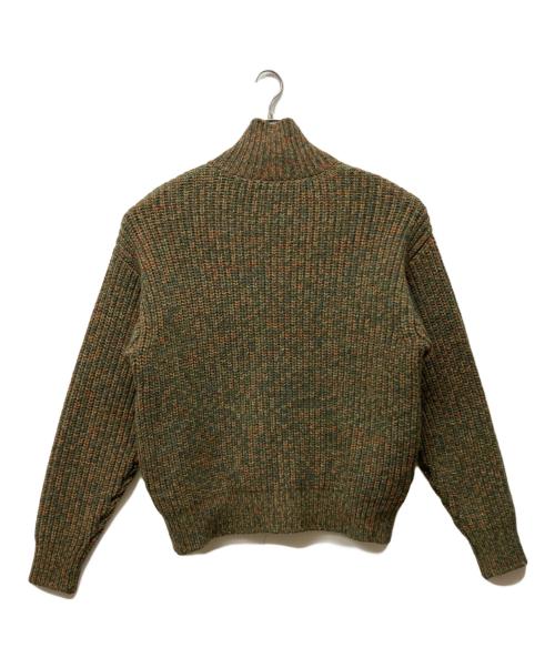 COGNOMEN（コグノーメン）COGNOMEN (コグノーメン) ニットジャケット グリーン サイズ:Lの古着・服飾アイテム