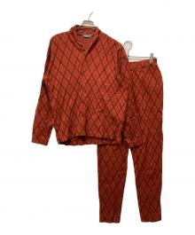 ISSEY MIYAKE MEN（イッセイミヤケメン）の古着「アーカイブコンパクトセットアップ」｜オレンジ