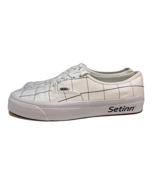 VANS（バンズ）VANS (バンズ) setinn (セットイン) Lx Authentic 44 ホワイト サイズ:28.5の古着・服飾アイテム