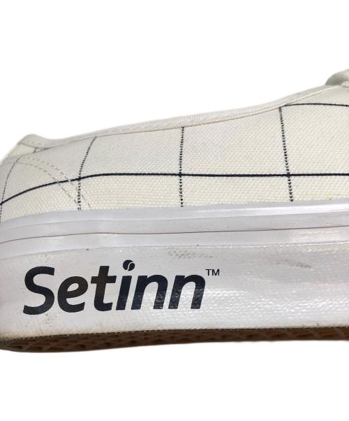 VANS（バンズ）VANS (バンズ) setinn (セットイン) Lx Authentic 44 ホワイト サイズ:28.5の古着・服飾アイテム