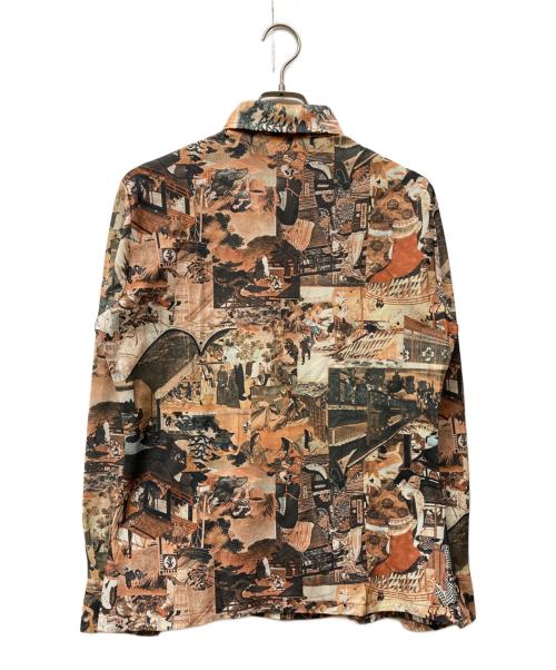 Sears（シアーズ）Sears (シアーズ) ヴィンテージ浮世絵プリントシャツ マルチカラー サイズ:Mの古着・服飾アイテム
