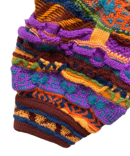 Coogi（クージー）Coogi (クージー) 3Dニット マルチカラー サイズ:Lの古着・服飾アイテム