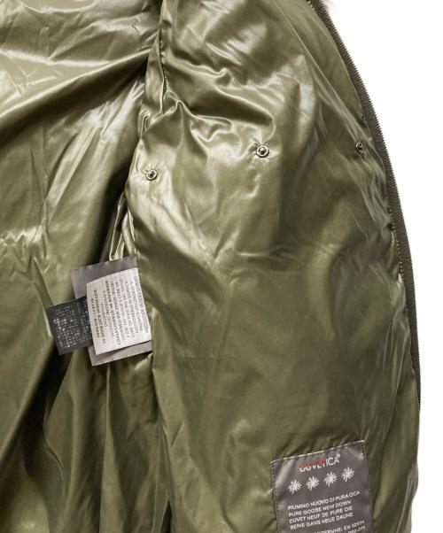 DUVETICA（デュベティカ）DUVETICA (デュベティカ) Adhara ラクーンファー ダウンジャケット オリーブ サイズ:SIZE 38の古着・服飾アイテム