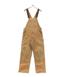 CarHartt（カーハート）の古着「DUCK BIB OVERALL」｜ブラウン