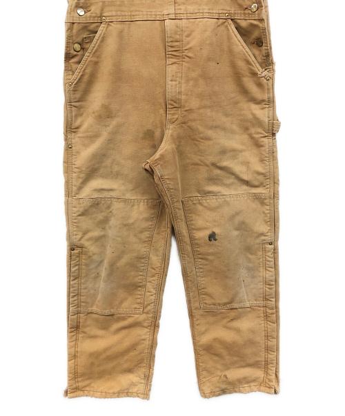 CarHartt（カーハート）CarHartt (カーハート) DUCK BIB OVERALL ブラウン サイズ:38×32の古着・服飾アイテム