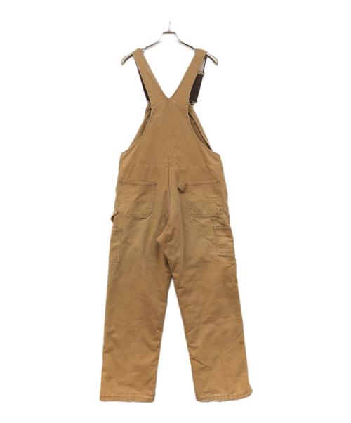 CarHartt（カーハート）CarHartt (カーハート) DUCK BIB OVERALL ブラウン サイズ:38×32の古着・服飾アイテム