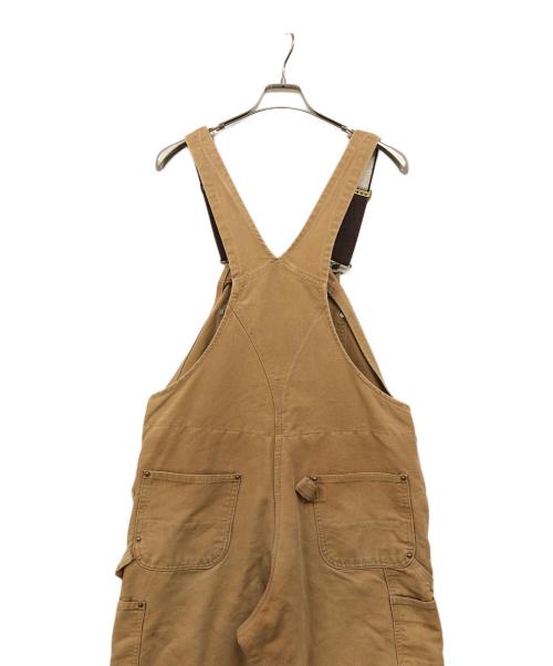 CarHartt（カーハート）CarHartt (カーハート) DUCK BIB OVERALL ブラウン サイズ:38×32の古着・服飾アイテム