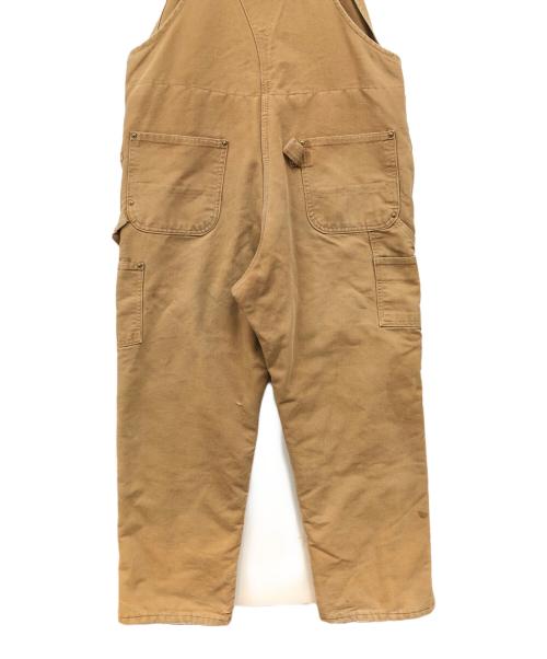 CarHartt（カーハート）CarHartt (カーハート) DUCK BIB OVERALL ブラウン サイズ:38×32の古着・服飾アイテム