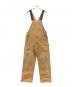 CarHartt（カーハート）の古着「DUCK BIB OVERALL」｜ブラウン