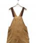 CarHartt (カーハート) DUCK BIB OVERALL ブラウン サイズ:38×32：15000円