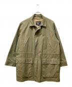 Burberry'sバーバリー）の古着「1枚袖ジップアップミドルコート」｜玉虫色