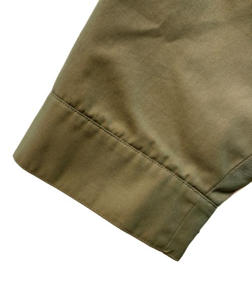 Burberry's（バーバリー）Burberry's (バーバリーズ) 1枚袖ジップアップミドルコート 玉虫色 サイズ:XLの古着・服飾アイテム