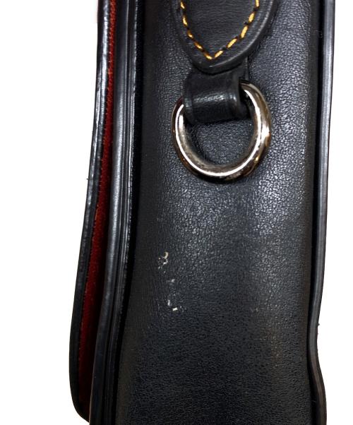 COACH（コーチ）COACH (コーチ) DISNEY (ディズニー) SADDLE BAG(サドルバッグ) ブラックの古着・服飾アイテム