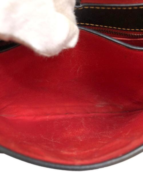 COACH（コーチ）COACH (コーチ) DISNEY (ディズニー) SADDLE BAG(サドルバッグ) ブラックの古着・服飾アイテム