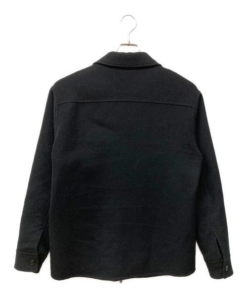 theory（セオリー）theory (セオリー) ウールカシミヤジップアップジャケット ブラック サイズ:SIZE Mの古着・服飾アイテム