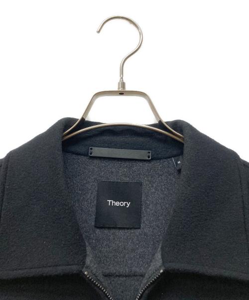 theory（セオリー）theory (セオリー) ウールカシミヤジップアップジャケット ブラック サイズ:SIZE Mの古着・服飾アイテム