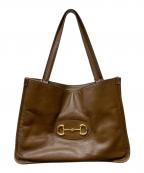 GUCCIグッチ）の古着「1955 HORSEBIT」｜ブラウン