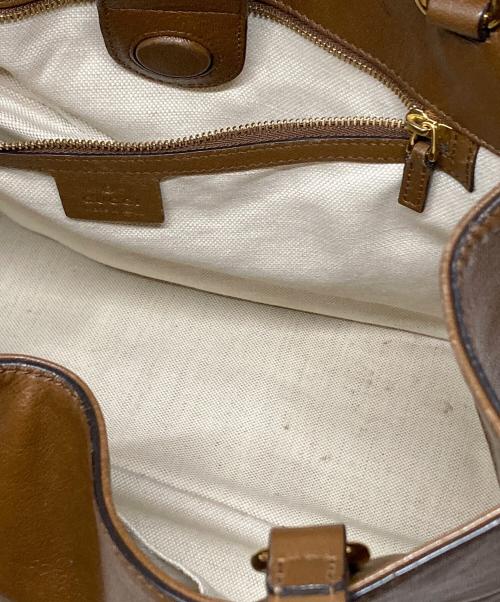 GUCCI（グッチ）GUCCI (グッチ) 1955 HORSEBIT ブラウンの古着・服飾アイテム