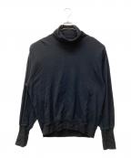 ISSEY MIYAKE MENイッセイミヤケメン）の古着「タートルネックカットソー」｜ブラック