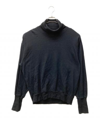 セール中 ISSEY MIYAKE ハイネック カットソー ブラック サイズ2 中古・古着通販】ISSEY MIYAKE MEN (イッセイミヤケメン